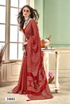 Shriyanka Vol 6 By Vallabhi Moss Georgette Printed Wholesale Saree Suppliers In Mumbai